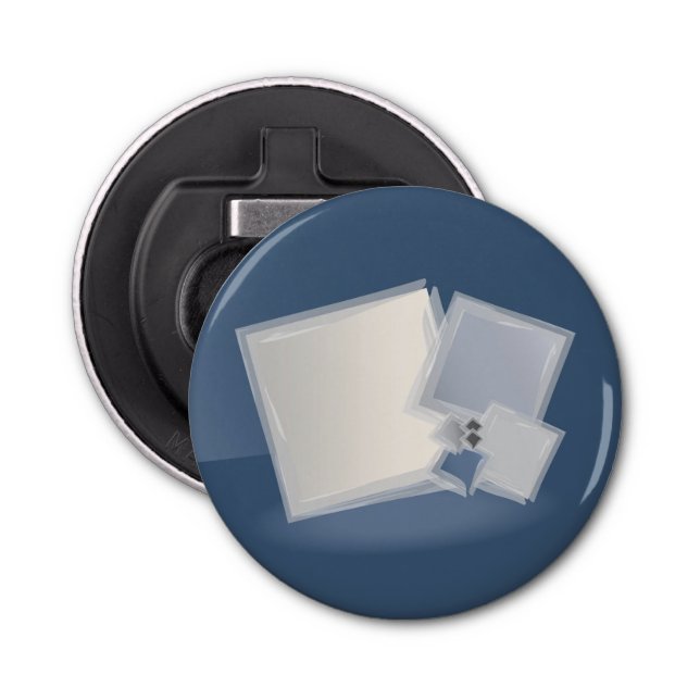 Rollende Fibonacci-Quadrate Flaschenöffner (Vorderseite)