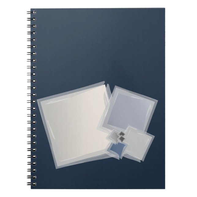 Rollende Fibonacci-Quadrate Notizblock (Vorderseite)