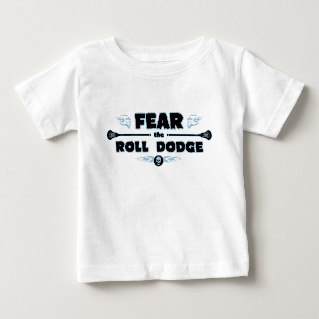 RollenDodge - Blau Baby T-shirt (Vorderseite)