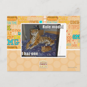 Rollenmodell, ich habe eins postkarte