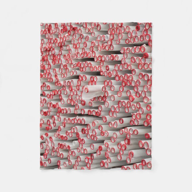 Rollenpapier Fleecedecke (Vorderseite)