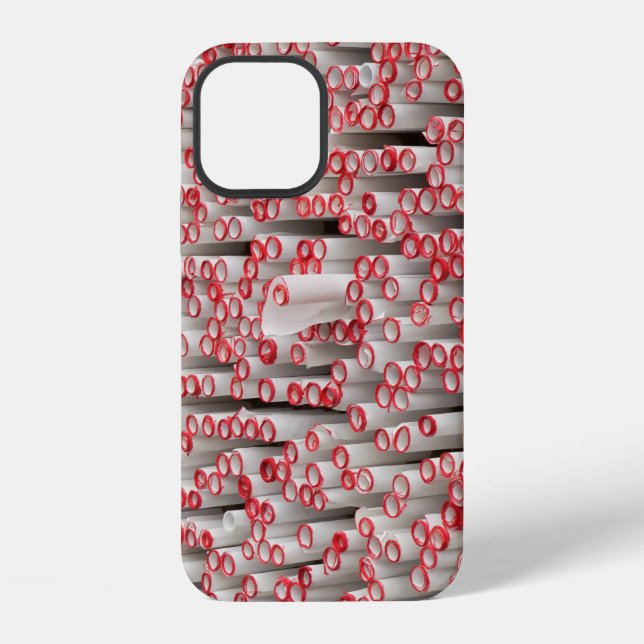 Rollenpapier iPhone 12 Hülle (Rückseite)