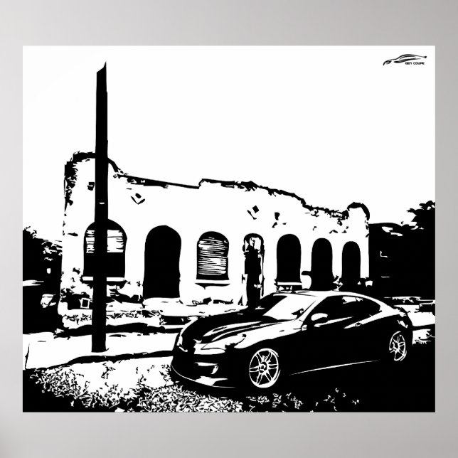 Rollenschuss Genesis Coupe Poster (Vorne)