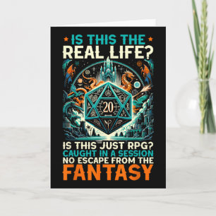 Rollenspiel Rpg Master D20 Brettspiel Lustig Rp Karte