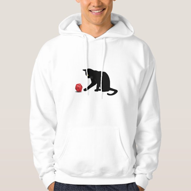 Rollenspiele Rollenspiele Rollenspiele für Katzenj Hoodie (Vorderseite)
