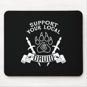 Rollenspieler Unterstützt Euch Lokalen Druiden Lus Mousepad