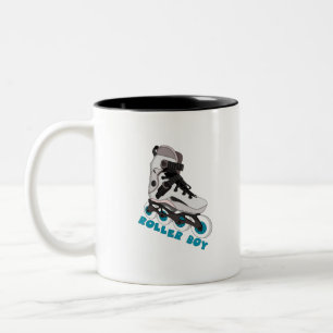 Roller Boy Zweifarbige Tasse