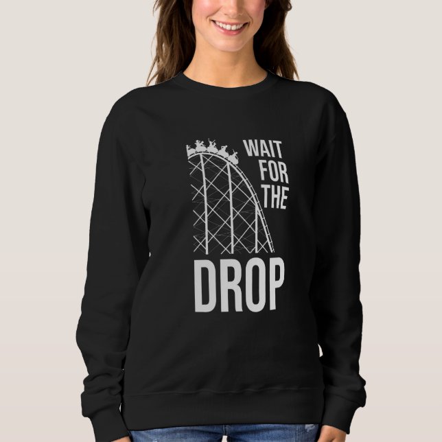 Roller Coaster Designs Kids Boys Girls Amusement P Sweatshirt (Vorderseite)