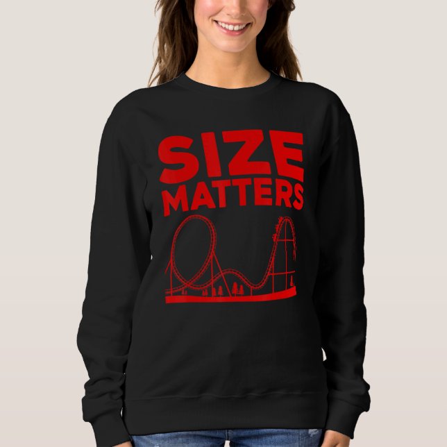 Roller Coaster For Men Women Kids Rollercoaster 1 Sweatshirt (Vorderseite)