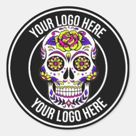 Roller Derby Circle Logo Runder Aufkleber