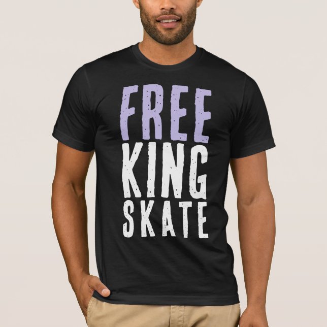 Roller Derby Freaking Skate T - Shirt (Vorderseite)