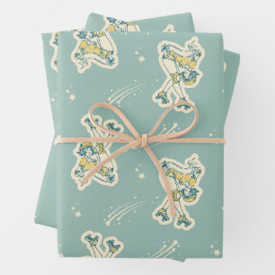 Roller derby geschenkpapier set
