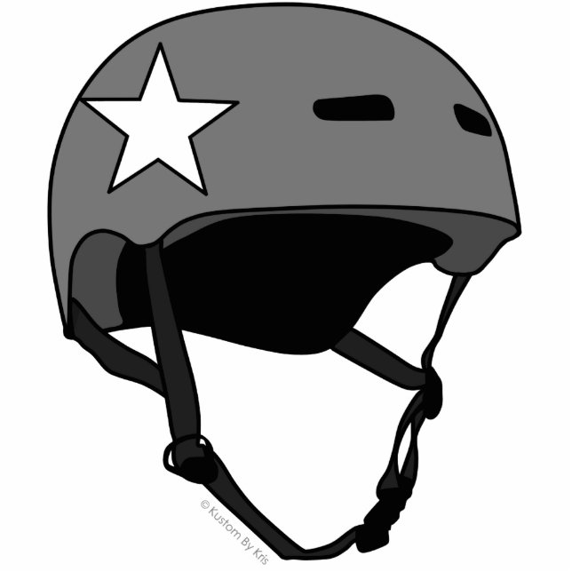 Roller Derby Helmet Fotoskulptur Schlüsselanhänger (Vorne)