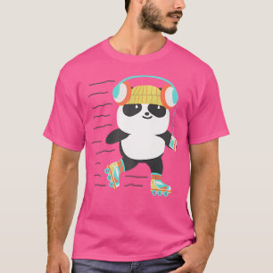 Roller Derby Panda Rollschuhfahren T-Shirt