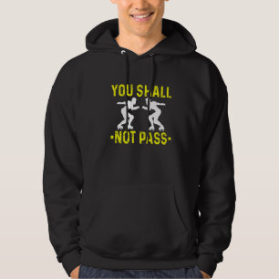 Roller Derby Player Passed Skaten Team 2 Hoodie