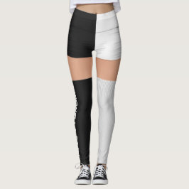 Roller Derby Red White Hintern Shorts Socks Name Leggings