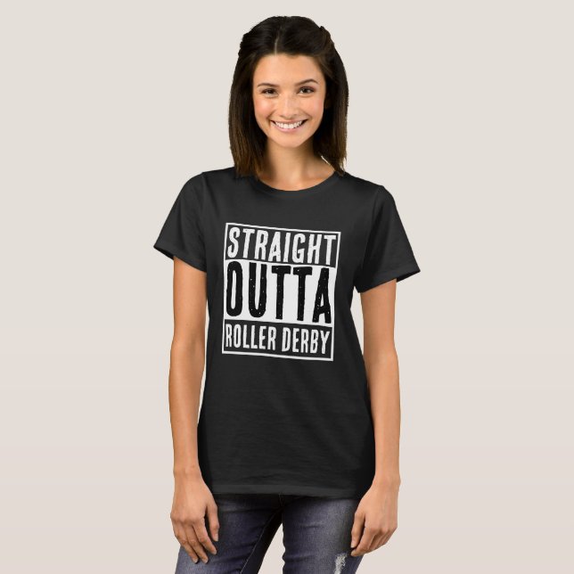ROLLER DERBY T - SHIRT (Vorne ganz)