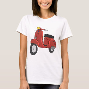 Roller des Vespa-SS T-Shirt