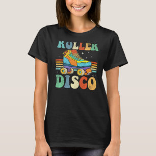 Roller Disco Roller Skate Roll 70er 80er Sport Rol T-Shirt