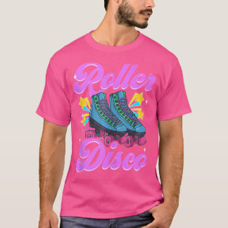 Roller Disco Rollschuhlaufen T-Shirt