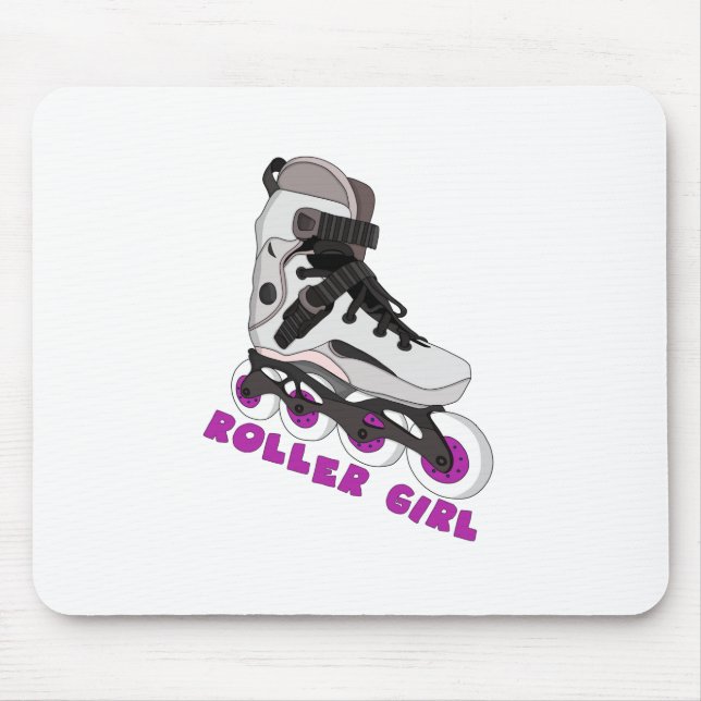 Roller Girl Mousepad (Vorne)