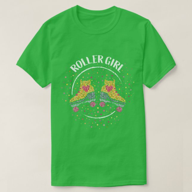 Roller Girl Roller Skate Roller Skaten 1 T-Shirt (Design vorne)