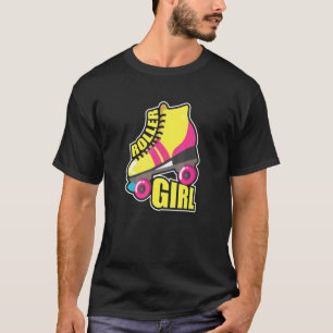Roller Girl Roller Skate Skaten Rollerblades Inl T-Shirt