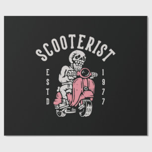 Roller Ihr Slogan hier Geschenkpapier