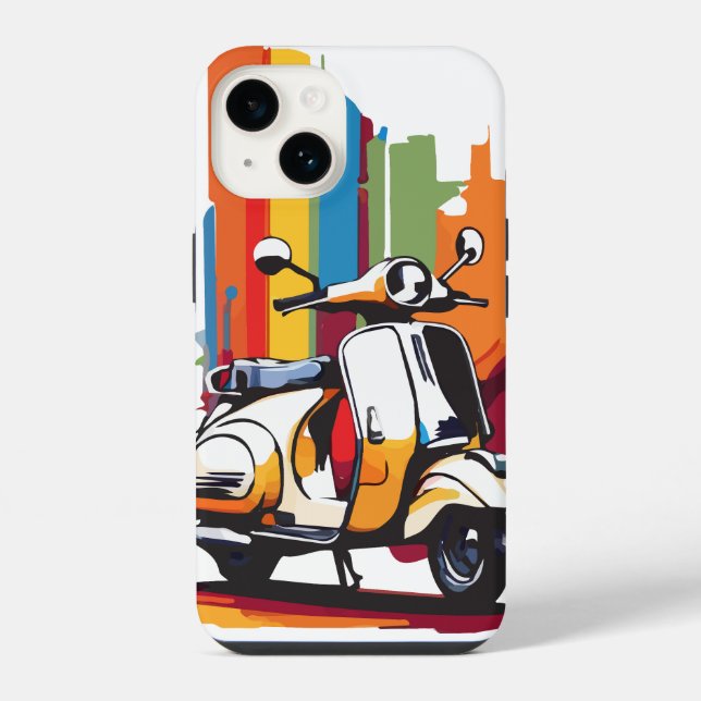 Roller iPhone 14 Hülle (Rückseite)
