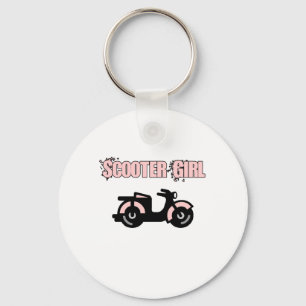 Roller-Mädchen Schlüsselanhänger