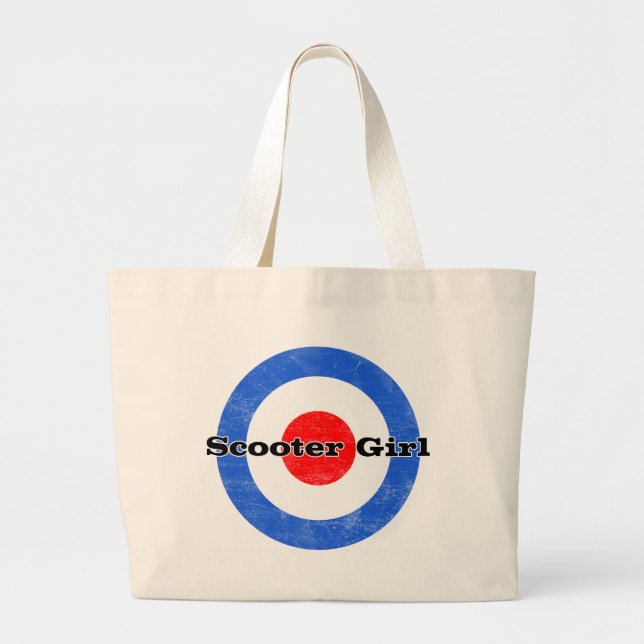 Roller-Mädchen-Tasche Jumbo Stoffbeutel (Vorne)