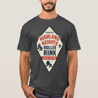 Roller Rink, Taunton, MA Retro R T-Shirt