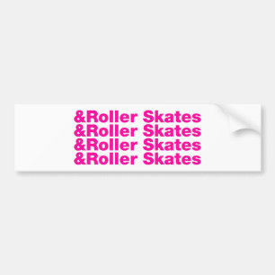 & Roller-Skate Autoaufkleber