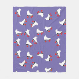 Roller-Skate Fleecedecke