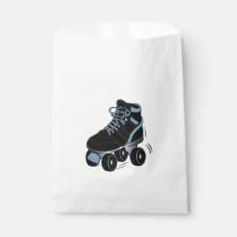 Roller-Skate in Schwarz Geschenktütchen