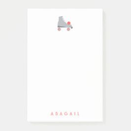 Roller Skate - Korallen Post-it Klebezettel