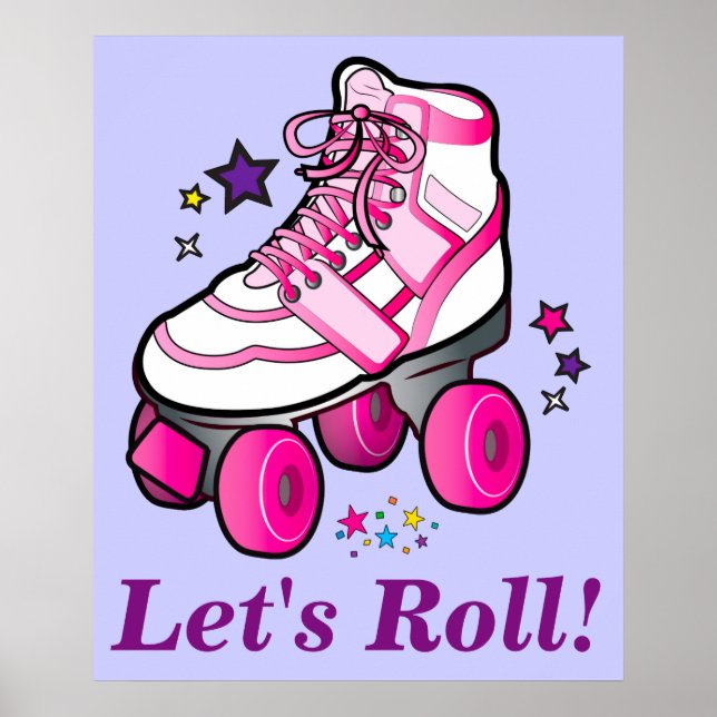 Roller Skate: Lasst uns rollen! Poster (Vorne)