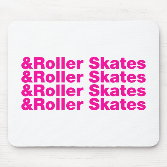 & Roller-Skate Mousepad (Vorne)