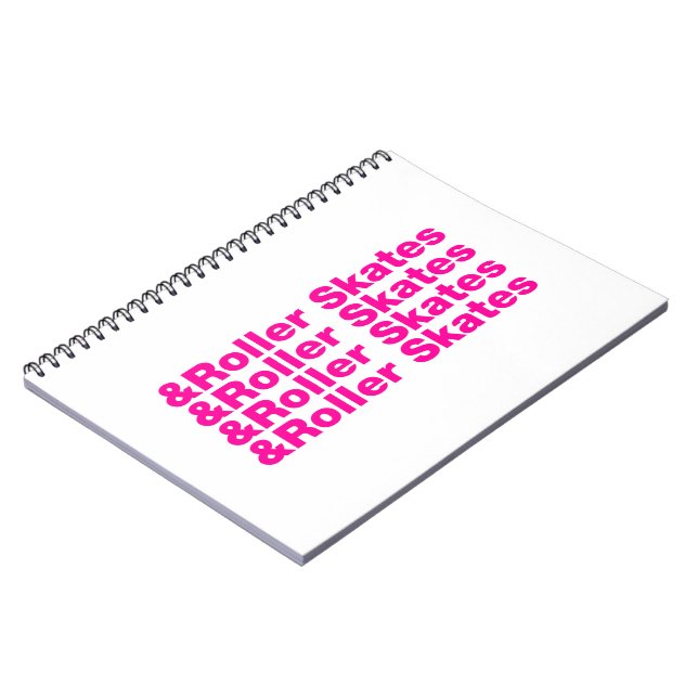 & Roller-Skate Notizblock (Linke Seite)