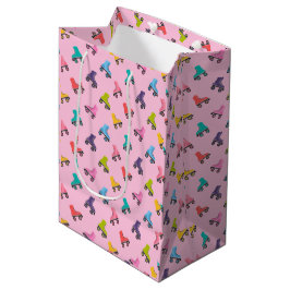 Roller-Skate Skaten Design-Geschenktasche Mittlere Geschenktüte