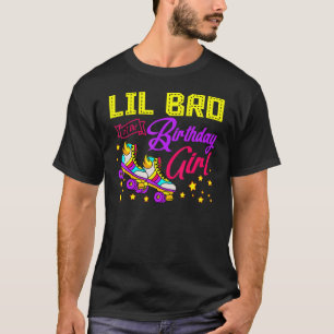 Roller Skate Skaten Lil Bro der Geburtstagskarte T-Shirt
