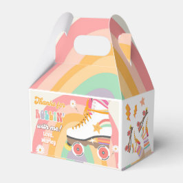 Roller Skate Skaten Retro Party Girl Gable Box Geschenkschachtel