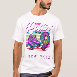 Roller Skaten Birthday Girls Rollin in Phantastisc T-Shirt