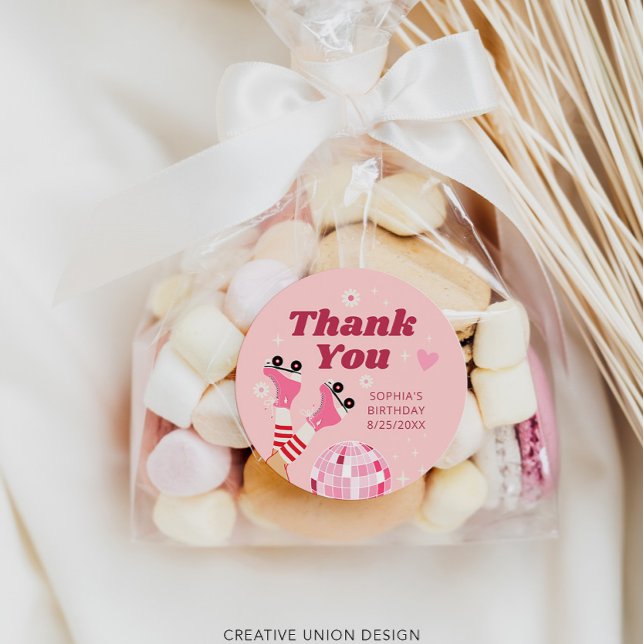 Roller Skaten Birthday Party Fevor Sticker (Von Creator hochgeladen)