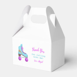 Roller Skaten Danke für die Geburtstagsparty Geschenkschachtel