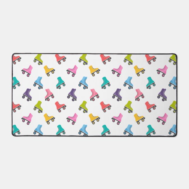 Roller Skaten Design Desk Mat Schreibtischunterlage (Vorderseite)