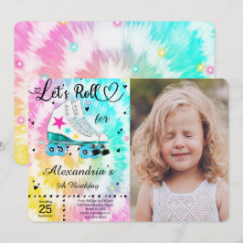 Roller Skaten Foto Einladung