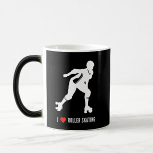 Roller Skaten Mama Funny Hobby Lover Verwandlungstasse