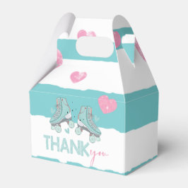 Roller Skaten Pastel Birthday Vielen Dank Geschenkschachtel