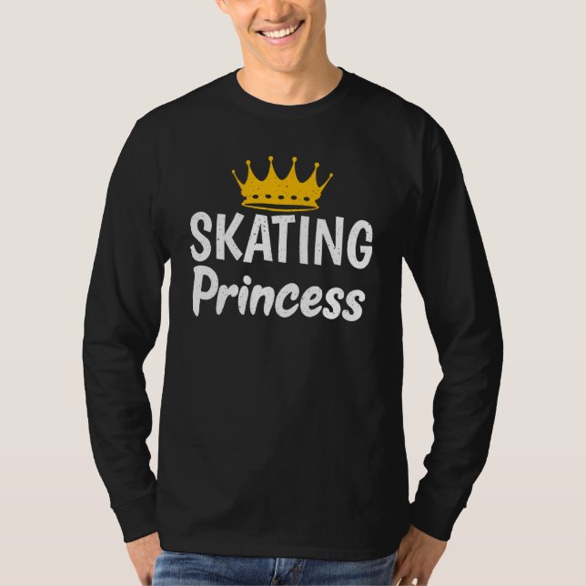 Roller Skating Princess T-Shirt (Vorderseite)